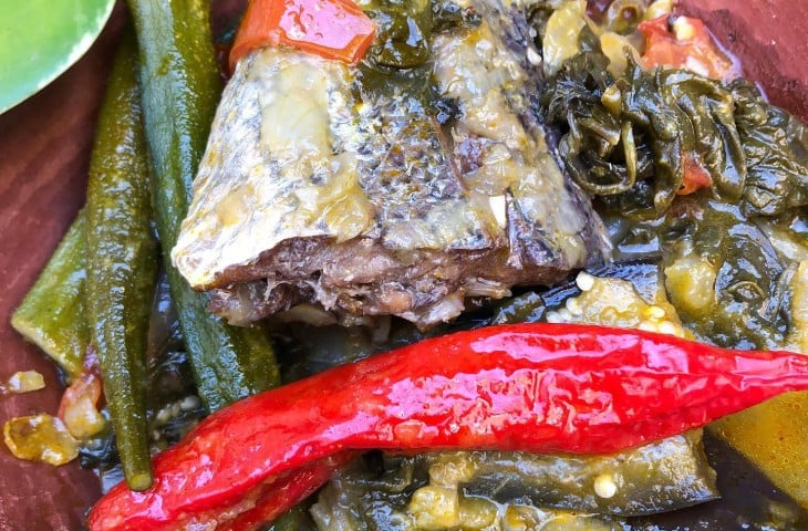 Calulu de peixe fresco