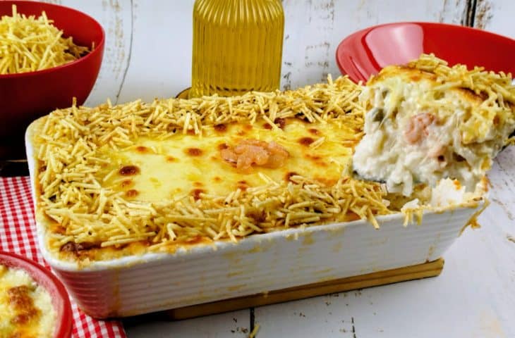 Camarão internacional fácil