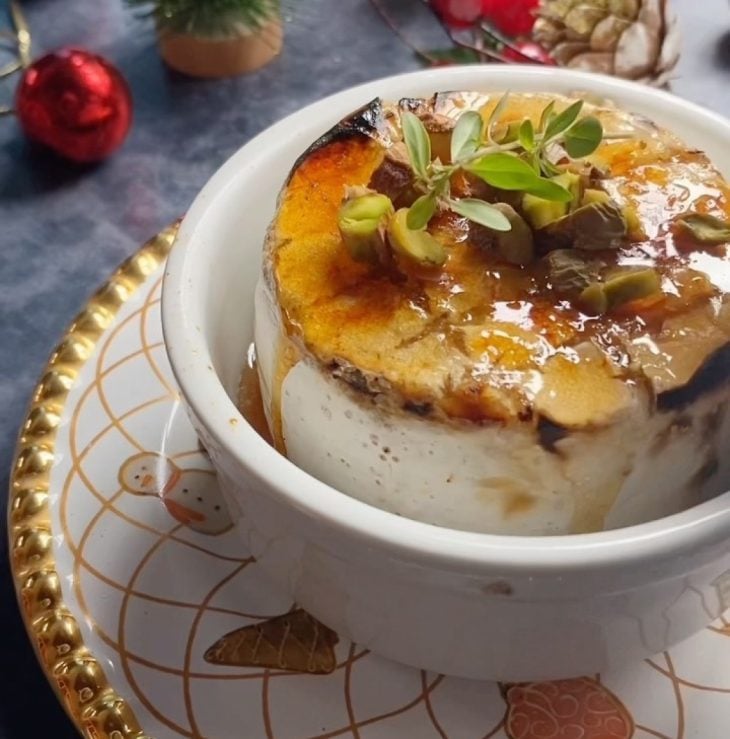 Camembert brûlée