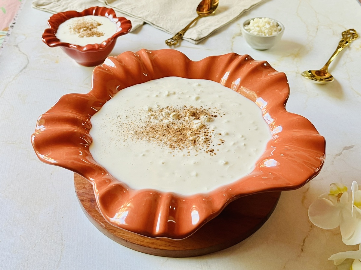 Canjica cremosa 4 leites