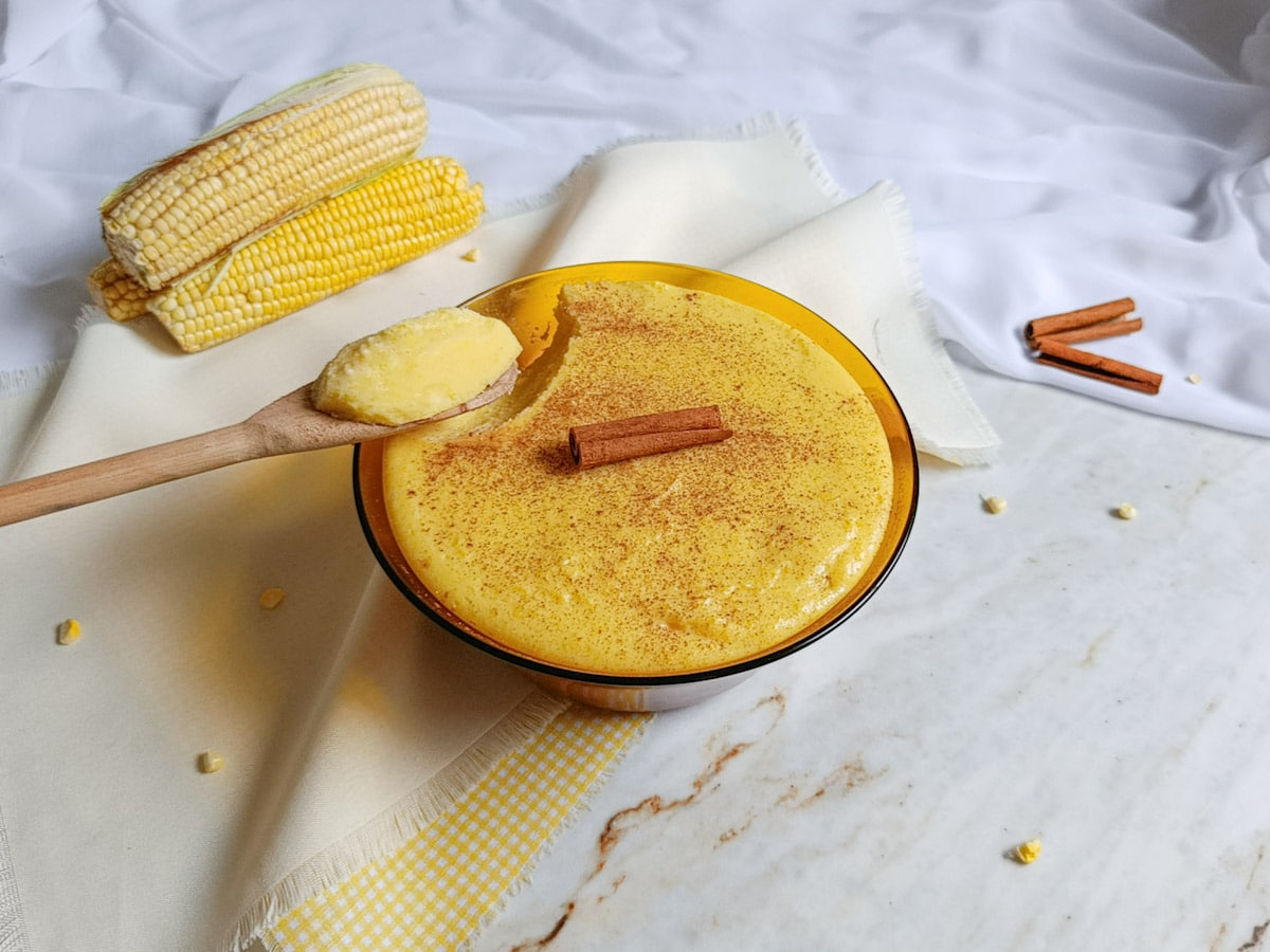 Canjica cremosa nordestina