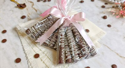 Canudinho de chocolate