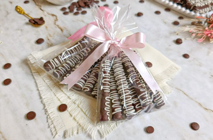 Canudinho de chocolate