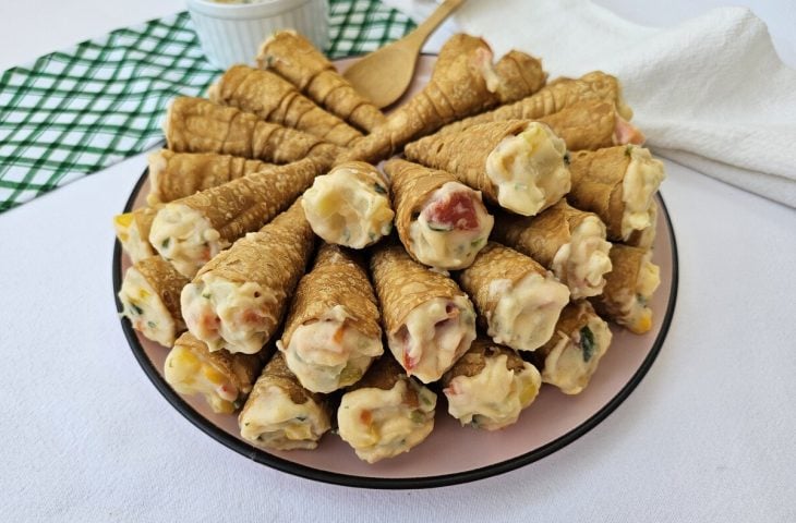 Canudinho de maionese