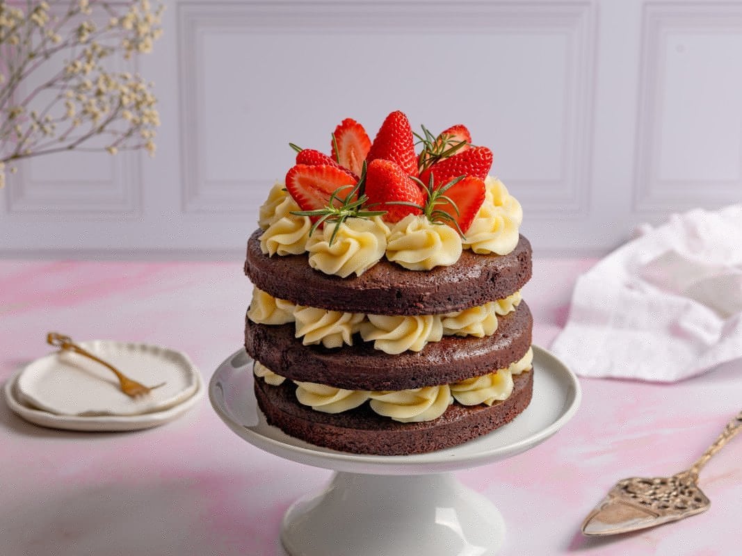 Naked cake natalino