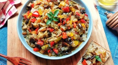 Caponata de berinjela