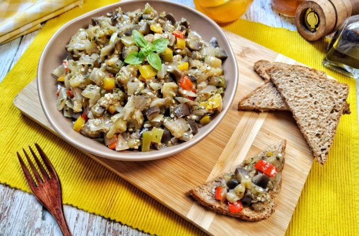 Caponata de berinjela simples