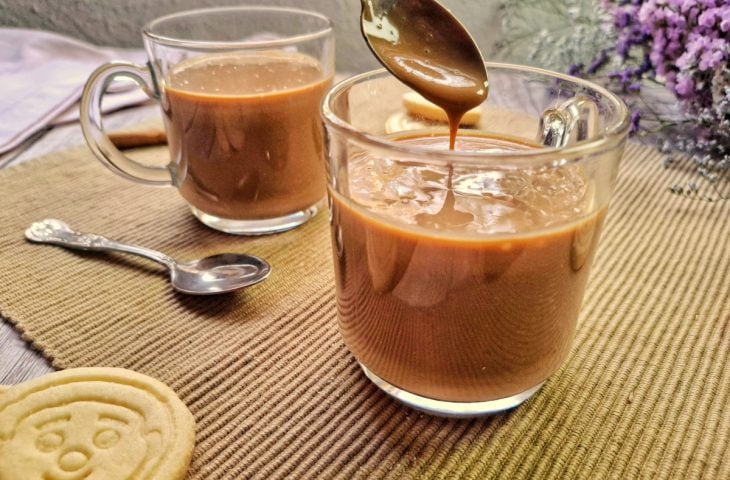Capuccino cremoso caramelado