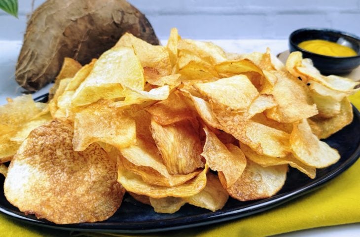 Cará chips fácil