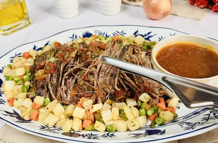 Carne de panela que desmancha