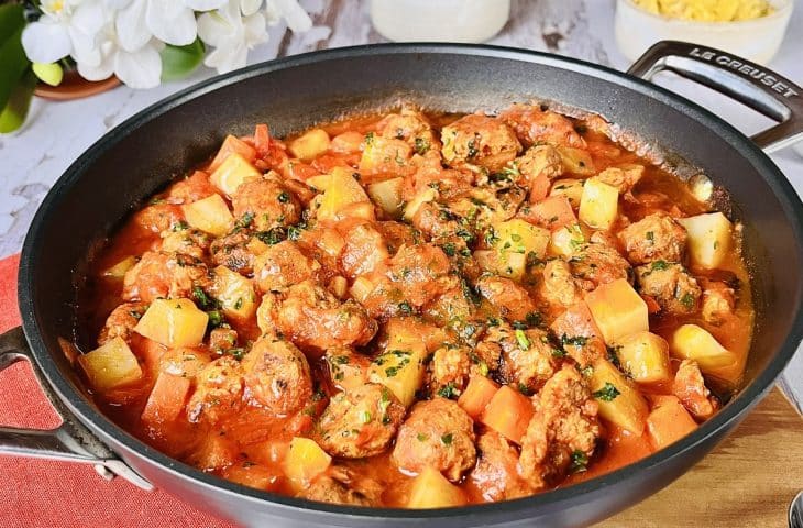 Carne de soja de panela