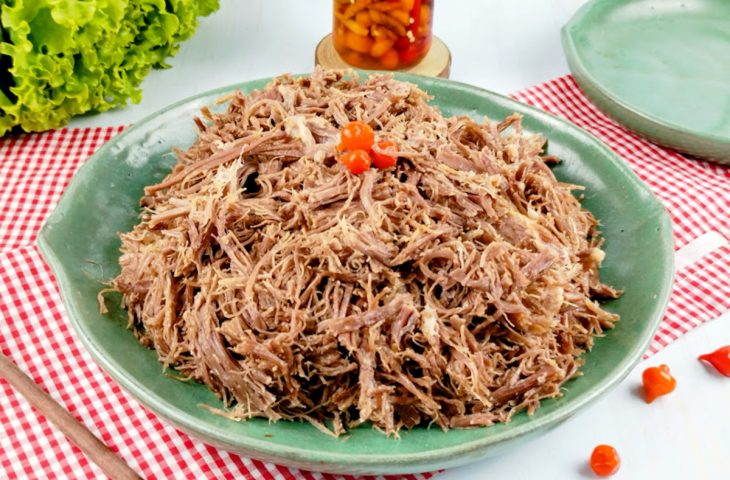 Carne de sol desfiada