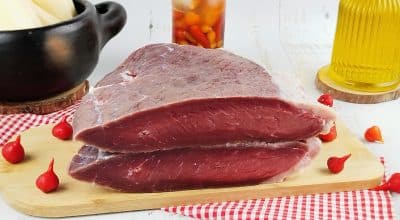 Carne de sol na geladeira