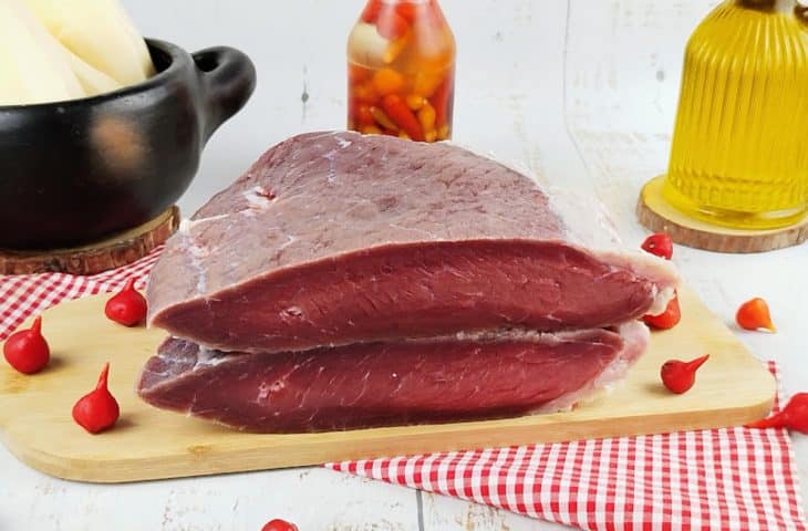 Carne de sol na geladeira
