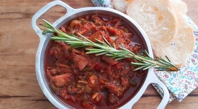 Carne louca com cerveja