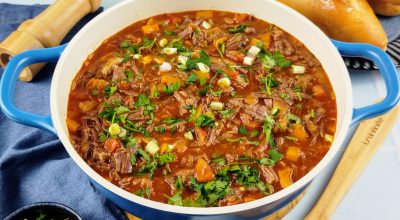 Carne louca com miolo de acém