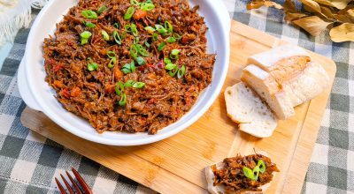 Carne louca desfiada
