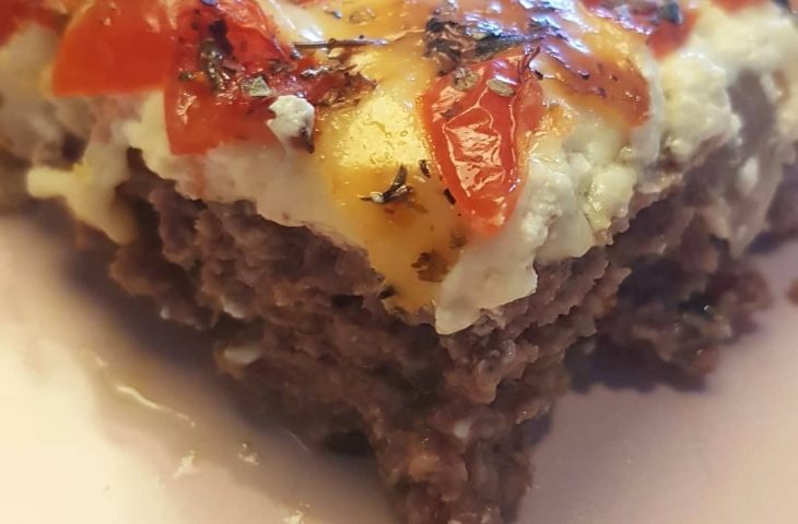 Carne moída gratinada