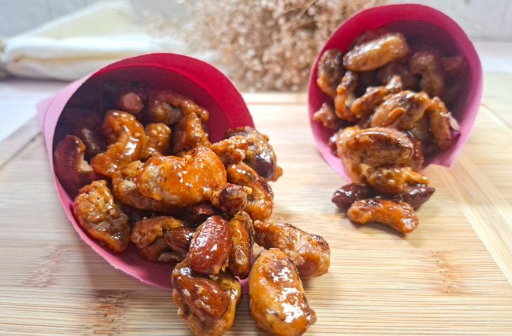 Castanha caramelizada