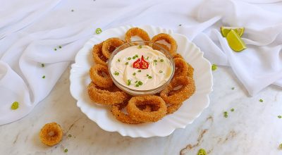 Cebola empanada simples