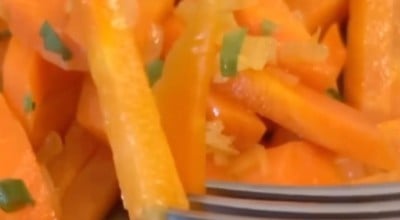 Cenoura na manteiga