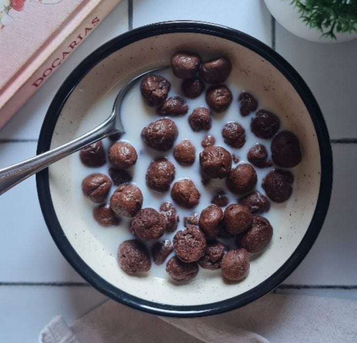 Cereal de chocolate caseiro