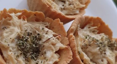 Cestinha de grão-de-bico