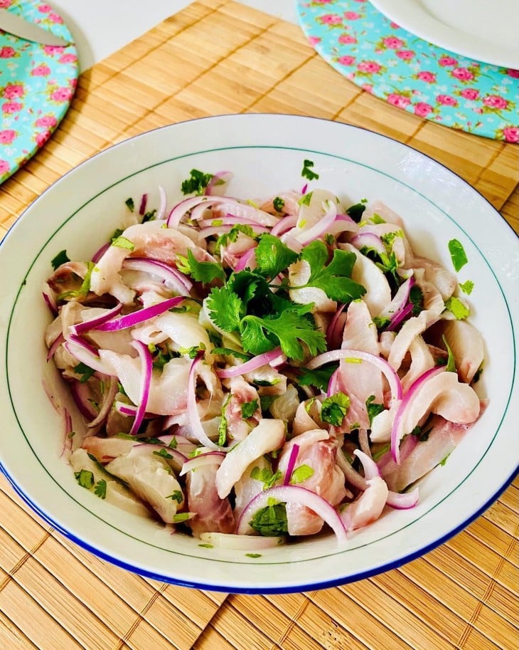 Ceviche de pirarucu