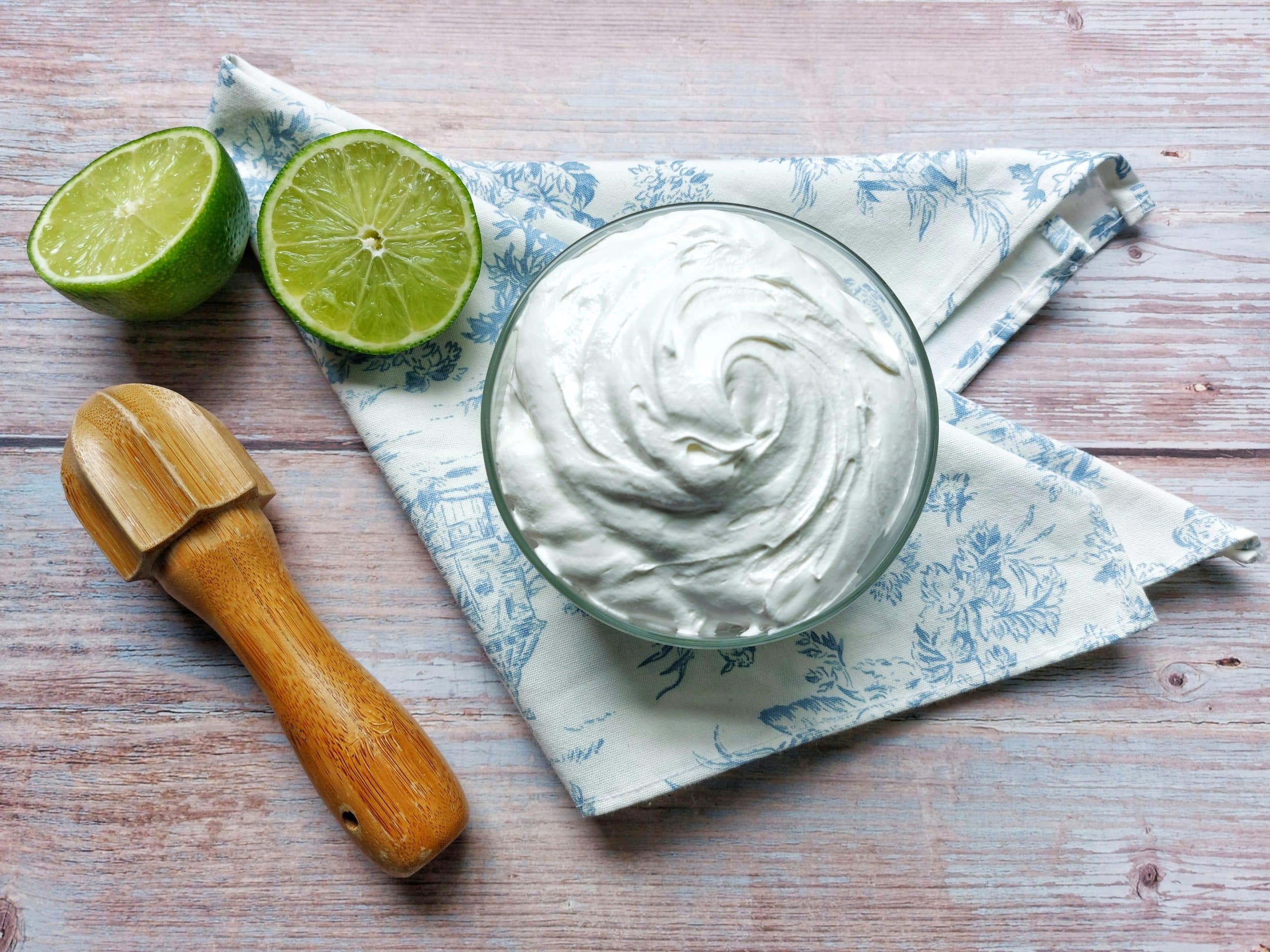 Chantilly de limão