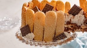 Charlotte de chocolate