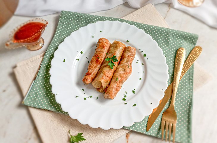 Charuto de repolho árabe