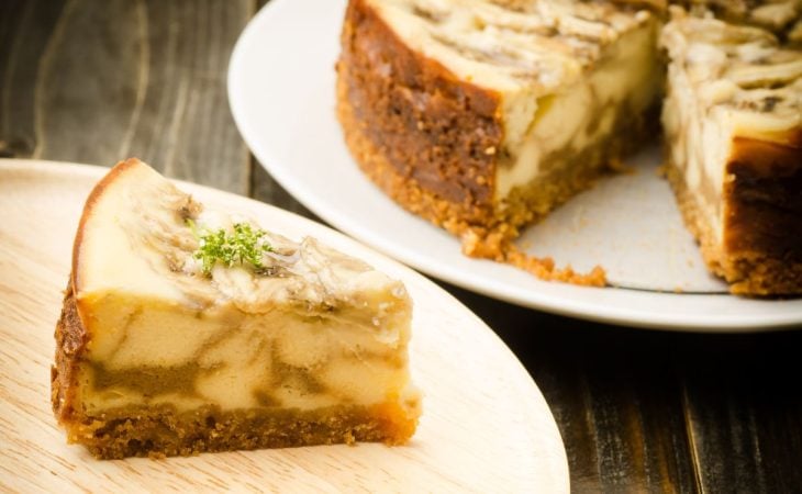 Cheesecake de banana