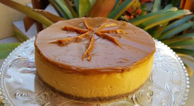 Cheesecake de doce de leite