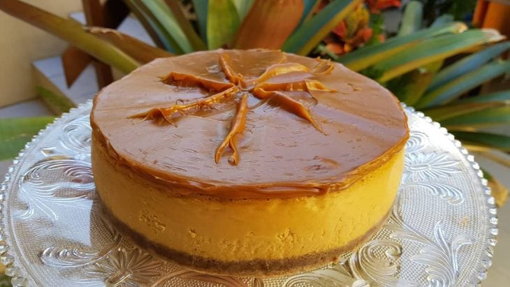 Cheesecake de doce de leite