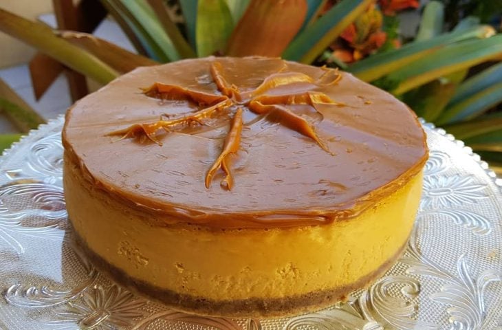 Cheesecake de doce de leite