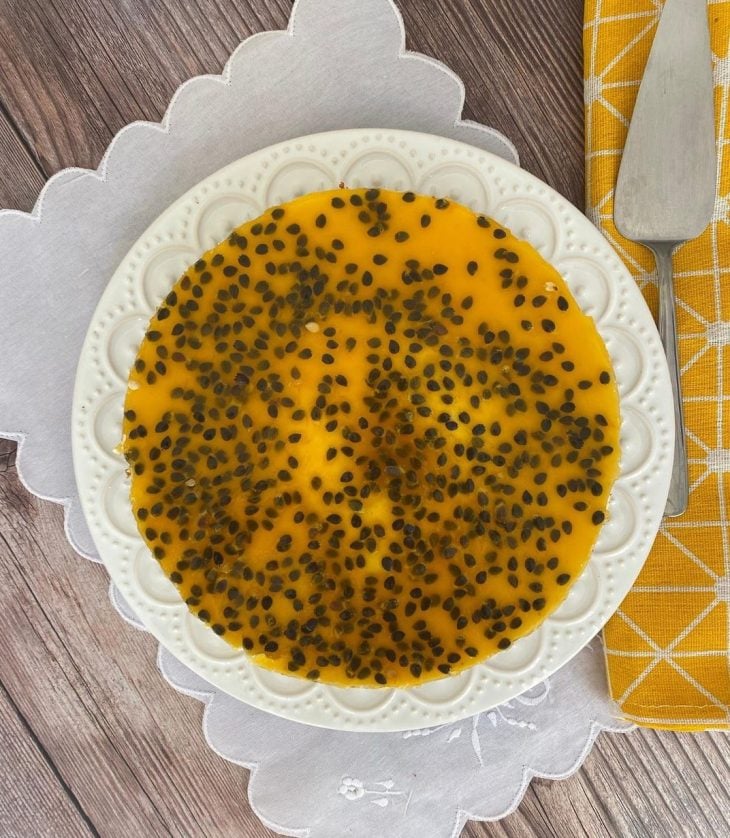 Cheesecake de maracujá