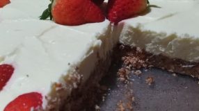 Cheesecake de morango