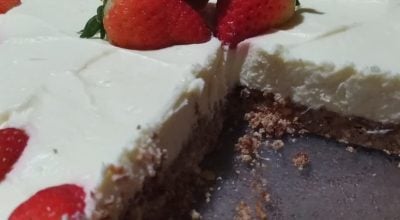 Cheesecake de morango