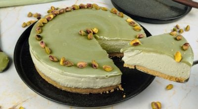 Cheesecake de pistache