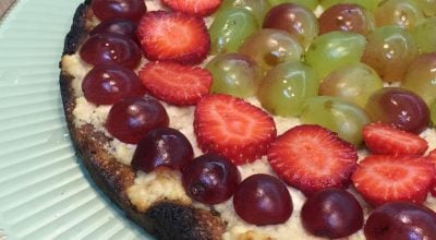 Cheesecake fit de frutas