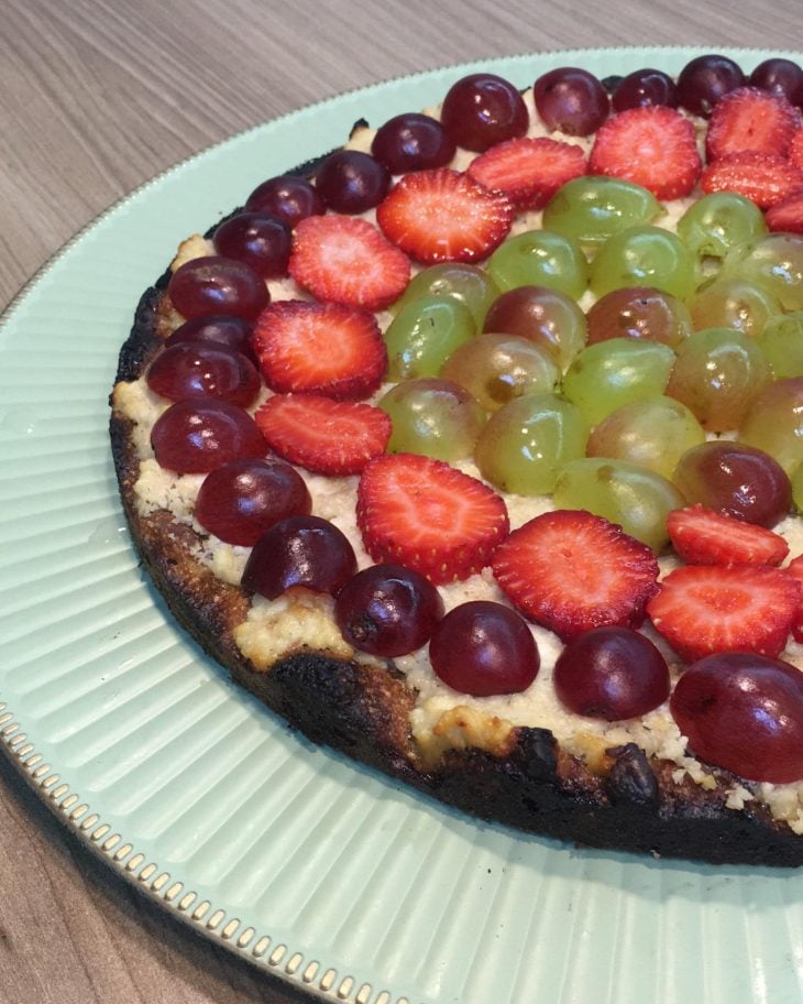 Cheesecake fit de frutas