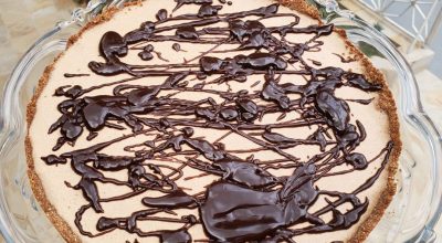 Cheesecake low carb de café