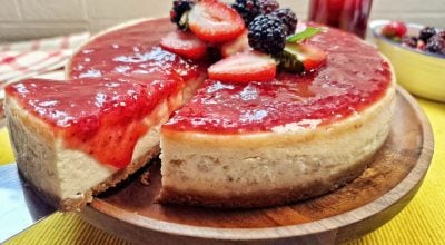 Cheesecake simples
