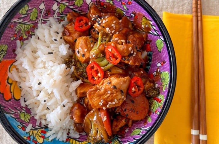 Chicken stir fry