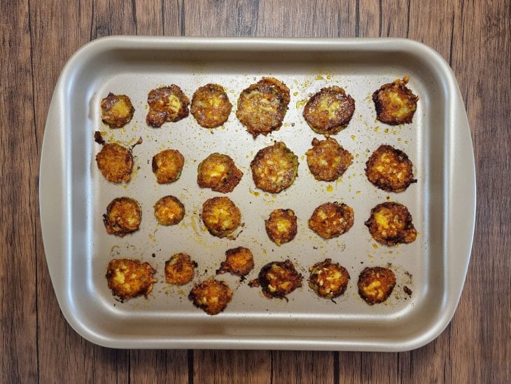 chips de abobrinhas prontos