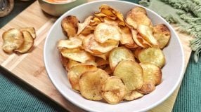 Chips de batata-doce