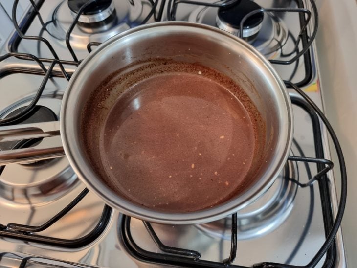 Chocolate quente - Passo a Passo