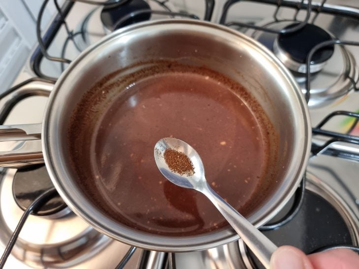 Chocolate quente - Passo a Passo