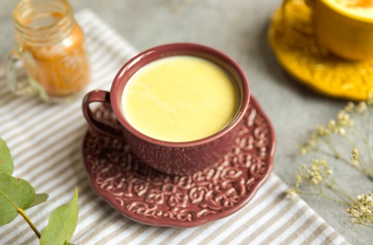 Chocolate quente branco