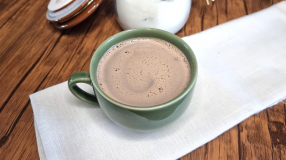 Chocolate quente com café